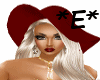 ETE ANNE BLOND W/RED HAT
