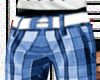 ![M]Cuadros Pants Blue