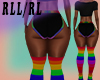 Rainbow Sock/Panty