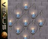 Wall Candles -Blue