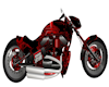 RED&BL ROSE MOTORCYCLE