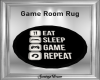 Game Room Round Rug