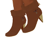 Tan Leather Diva Boots