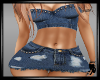 {LA} Jeans Skirt set