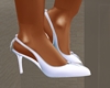 Bride silk pumps