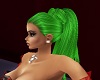 St.Patty green ponytail