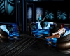 Blue Flower Romance sofa