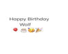 happy birthday wolf