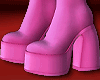 Wolf Pink Boots