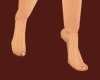 Dainty Feet /Gold Nails