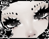 . goth eyebrows | dots