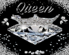 Queen diamond background