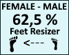 Feet Scaler 62,5%