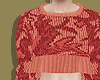 Coral Floral Sweater