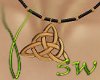 SW~ Gold Triquetra