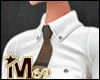 M69 Blouse + Brown Tie