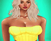 Mini Dress Yellow