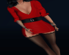 C- Dress sexy red
