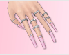 N| Pinkish Doll Nails