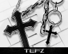 𝕿 . CROSS KEYCHAIN ϟ