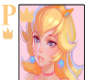 !A! Peach Playing Card