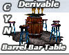 Dev Barrel Bar Table