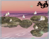A3D* Rock And Seagull