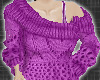 *violet Wool Sweater