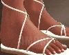 ♛Amore White Sandals!