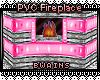 *B* PVC Fireplace