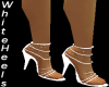 AC*White heels