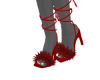 CHRISTMAS HEEL RED