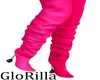 Pink boots