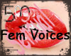 50 Sensual Female Voices