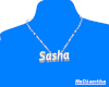 Sasha name necklace