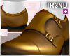 ᵀ Gold Loafers