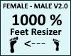 Feet Scaler 1000% V2.0