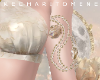 K | Arm Beads White Gold