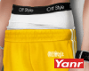 Gym Sweatpants Yellow