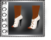 ^mOOmOO^FISHNETWHITE SHO