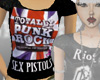Punk  Pistols tshirt