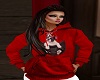 Red Frenchie Hoodie (F)