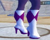 Purple ranger sexy boots