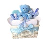 Baby Boy Bear Basket