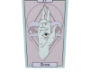 Aries Zodiac Tarot Card