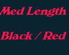 medium Black red foils