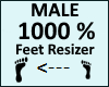 Feet Scaler 1000% Male