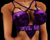Devil Girl Skull Top