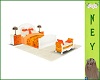 Orange Bed
