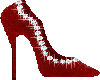 M Red Shoe w Diamonds